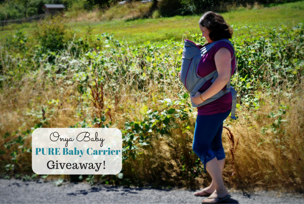 onya baby PURE baby carrier giveaway