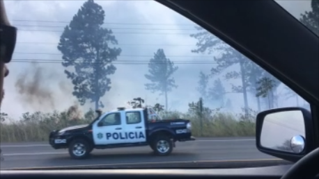 fire danger in Boquete Panama family travel