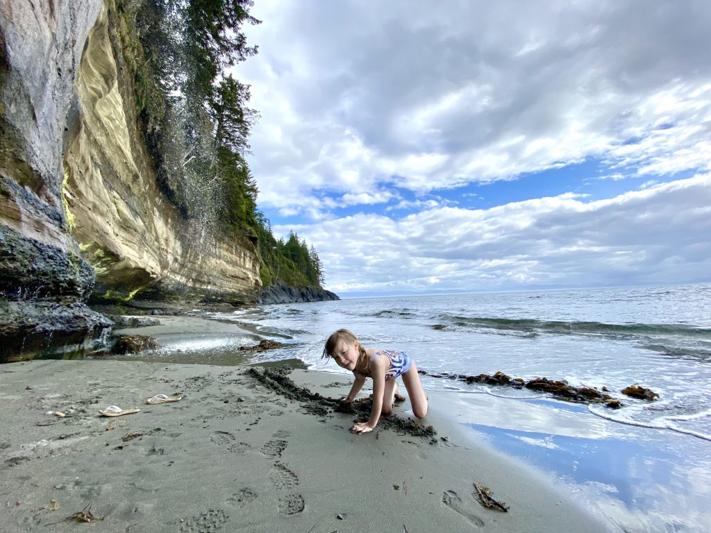 Mystic Beach BC Canada Hike-In Camping 2021