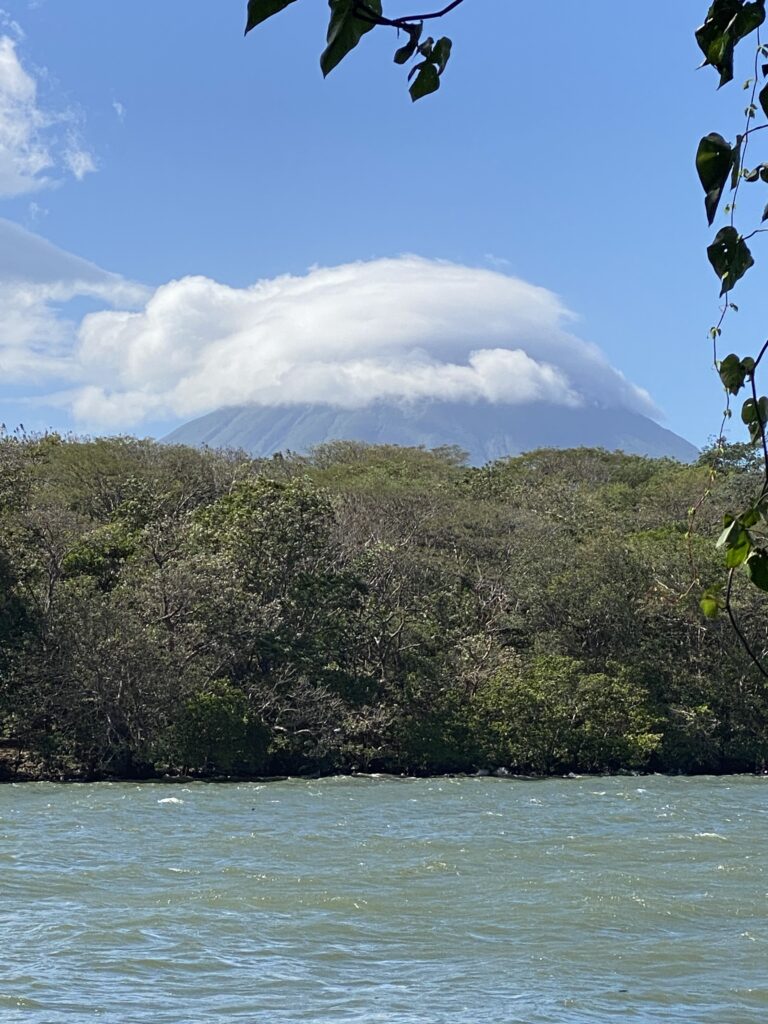 Volcan Concepcion viewed from El Pital on Ometepe Island, Nicaragua